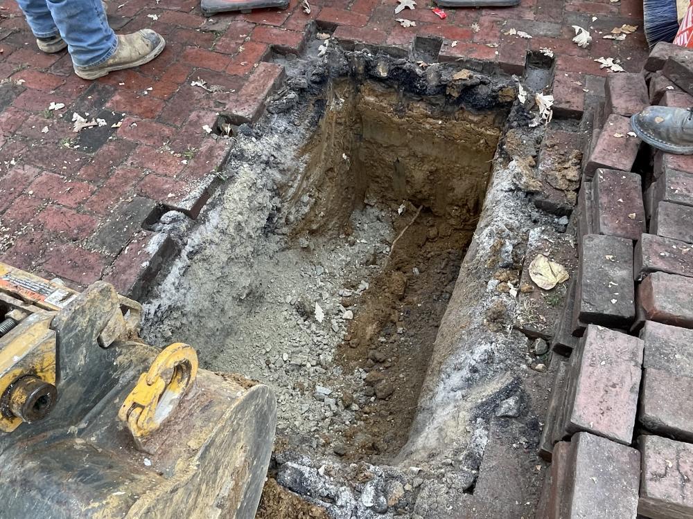 lead pipe removal